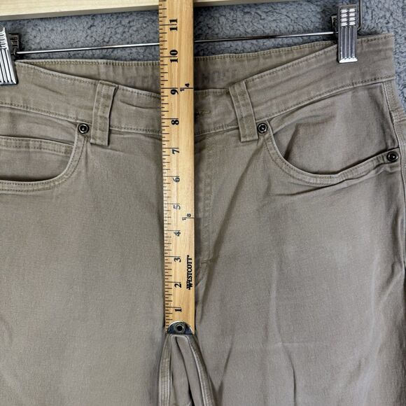 Duluth Trading Pants Mens 32x30 Beige Flex Fire Hose Chino Heavy Duty Stretch - Picture 7 of 12